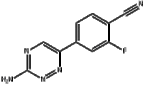 4-(3-AMINO-1,2,4-TRIAZIN-6-YL)-2-FLUOROBENZONITRILE