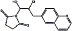 1-[2-Chloro-1-hydroxy-3-(6-quinolinyl)propyl]-2,5-pyrrolidinedione