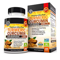 Turmeric curcumin capsules