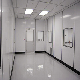 Thermal Insulation Fire Resistance Modular Cleanroom Sandwich Wall Panel System