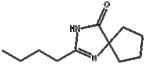 2-N-BUTYL-1,3-DIAZA-SPIRO[4,4]NON-1-EN-4-ONE