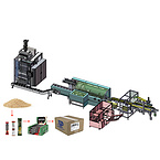 Multi-lane Powder Stick Packaging Machine