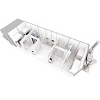 Cleanroom System Hospital Steel Clean Roomdoor Support for Custom Doors