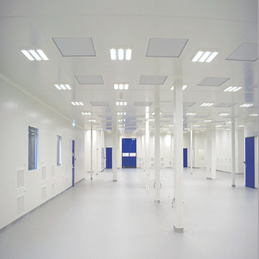 50mm/75mm/100mm Rockwool Cleanroom Sandwich Walkable Wall Panel and Ceiling Panel for Pharmaceutical