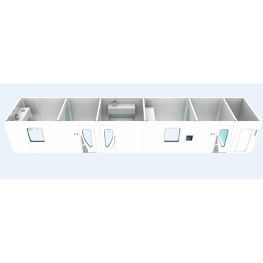 PPGI/Ss Steel/HPL /PU/Rock Wool/EPS Customized Modular Cleanroom Sandwich Panel for Pharmaceutical