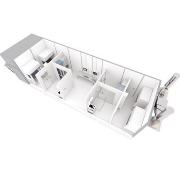 EPS/PU/Rockwool/Honeycomb Modular Cleanroom for Pharmaceutical /Food Industry/ Laboratory/Operating 