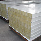 50mm/75mm/100mm/120mm/150mm/200mm Wall/Roof Insulated rockwool Building/Construction Materials Sandw