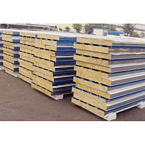 Fireproof Wall Rockwool Sandwich Panel Composite Panel