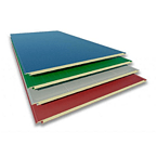 PU/PIR/PUR 50mm/75mm/100mm/200mm Foam Insulation Fireproof Sandwich Panel for Wall/Roof and Cold Roo