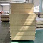 Color Steel Insulated Rockwool Sandwich Panel with PIR Siding for Roof and Wall