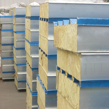 Fireproof Wall Rockwool Sandwich Panel Composite Panel