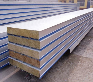 Fireproof Wall Rockwool Sandwich Panel Composite Panel