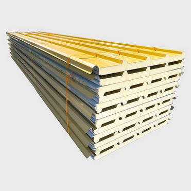 PUR/PU/PIR/Puf Polyurethane Foam Insulation/Insulated Sandwich Wall and Roof Panels for Prefabricate