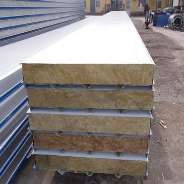 50mm/75mm/100mm/120mm/150mm/200mm Wall/Roof Insulated rockwool Building/Construction Materials Sandw