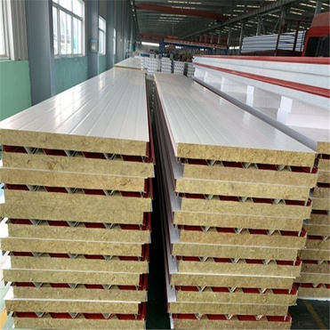 Heat Insulated Rockwool Factory Price Sandwich Wall Roof Panel