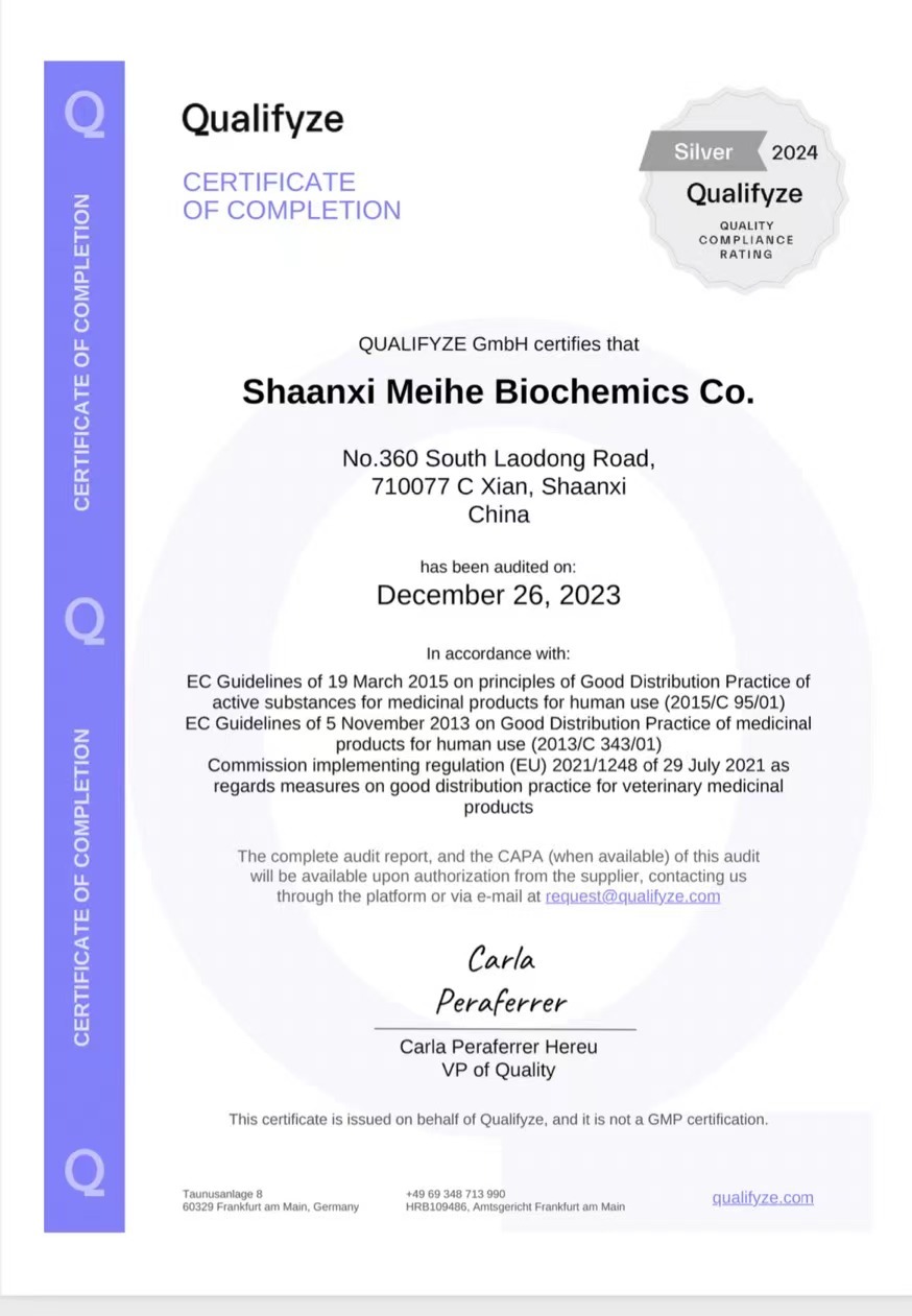 Shaanxi Meihe Biochemics Co.,Ltd.