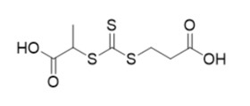 3-((((1-Carboxyethyl)thio)carbonothioyl)thio)propanoic acid