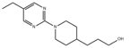 3-(1-(5-ethylpyrimidin-2-yl)piperdin-4-yl)propan-l-ol （Synonyms：4-Pyrimidylpiperidinepropanol）