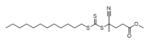 Methyl 4-cyano-4-[(dodecylsulfanylthiocarbonyl)sulfanyl]pentanoate