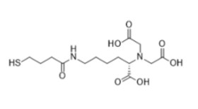 (S)-2,2'-((1-Carboxy-5-(4-mercaptobutanamido)pentyl)azanediyl)diacetic acid