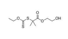 2-Hydroxyethyl 2-((ethoxycarbonothioyl)thio)-2-methylpropanoate