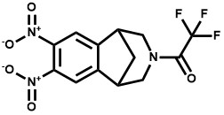 2,3,4,5-Tetrahydro-7,8-dinitro-3-(trifluoroacetyl)-1,5-methano-1H-3-benzazepine