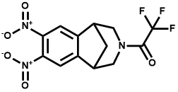 2,3,4,5-Tetrahydro-7,8-dinitro-3-(trifluoroacetyl)-1,5-methano-1H-3-benzazepine