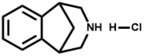 2,3,4,5-Tetrahydro-1,5-methano-1H-3-benzazepine hydrochloride