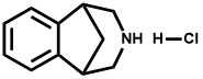 2,3,4,5-Tetrahydro-1,5-methano-1H-3-benzazepine hydrochloride