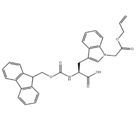 Fmoc-Trp(Nin-CH2COOAll)-OH CAS# 2883650-94-8