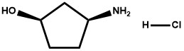 (1R,3S)-3-Aminocyclopentanol hydrochloride