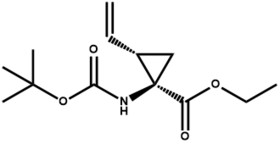 Ethyl (1R,2S)-1-[(tert-butoxycarbonyl)amino]-2-ethenylcyclopropanecarboxylate