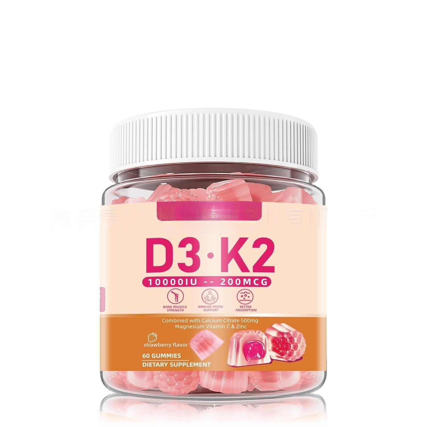 High Quality D3+K2 Gummy