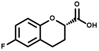 (S)6-Fluoro-3,4-Dihydro-2H-1-Benzopyran-2-carboxylic acid