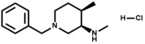 (3R,4R)-N,4-Dimethyl-1-(phenylmethyl)-3-piperidinamine hydrochloride