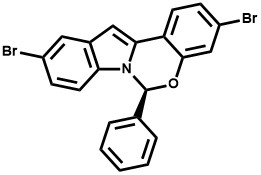 (6S)-3,10-Dibromo-6-phenyl-6H-indolo[1,2-c][1,3]benzoxazine