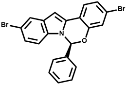 (6S)-3,10-Dibromo-6-phenyl-6H-indolo[1,2-c][1,3]benzoxazine