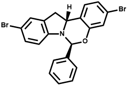 (6S,12aR)-3,10-Dibromo-12,12a-dihydro-6-phenyl-6H-indolo[1,2-c][1,3]benzoxazine