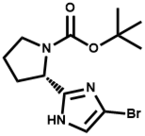 tert-Butyl(S)-2-(4-bromo-1H-imidazol-2-yl)pyrrolidine-1-carboxylate