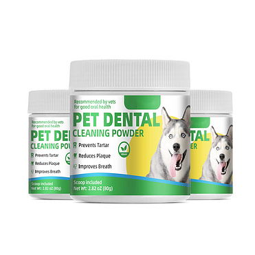 Pet Dental Cleaning Powder