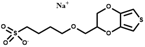 1-Butanesulfonic acid,4-[(2,3-dihydrothieno[3,4-b]-1,4-dioxin-2-yl)methoxy]-,sodium salt(1:1), Homop