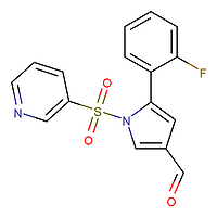 5-(2-fluorophenyl)-1-(pyridin-3-ylsulfonyl)-1H-pyrrole-3-carbonitrile