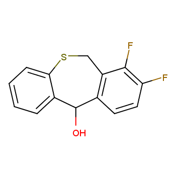 7,8-difluoro-6,11-dihydro-Dibenzo[b,e]thiepin-11-ol