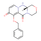 (R)-7-(benzyloxy)- 3,4,12,12a-tetrahydro- 1H-[1,4]oxazino[3,4- c]pyrido[2,1-f][1,2,4]- triazine-6,8-