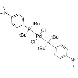 PdCl2 (Amphos)2,  dichlorobis[di-tert-butyl(4-dimethylaminophenyl)phosphine]palladium(II)