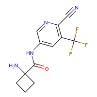 1-amino-N-[6-cyano-5-(trifluoromethyl)-3-pyridinyl]Cyclobutanecarboxamide