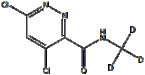 3-Pyridanzinecarboxamide,4,6-dichloro-N-(methyl-d3)