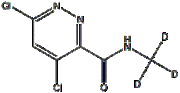 3-Pyridanzinecarboxamide,4,6-dichloro-N-(methyl-d3)