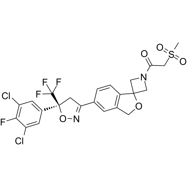 Sarolaner  (Synonyms: PF-6450567)