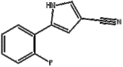 5-(2-fluorophenyl)-1H-pyrrole-3-carbonitrile